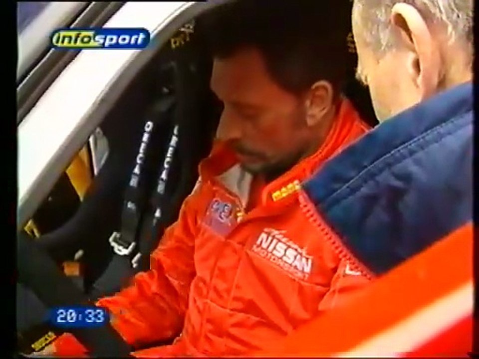 Johnny Hallyday – Janvier 2002 – Les Stars au Dakar sur Infosport