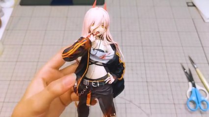 Adorable Clay Art of Power from Chainsaw Man 🧱✨