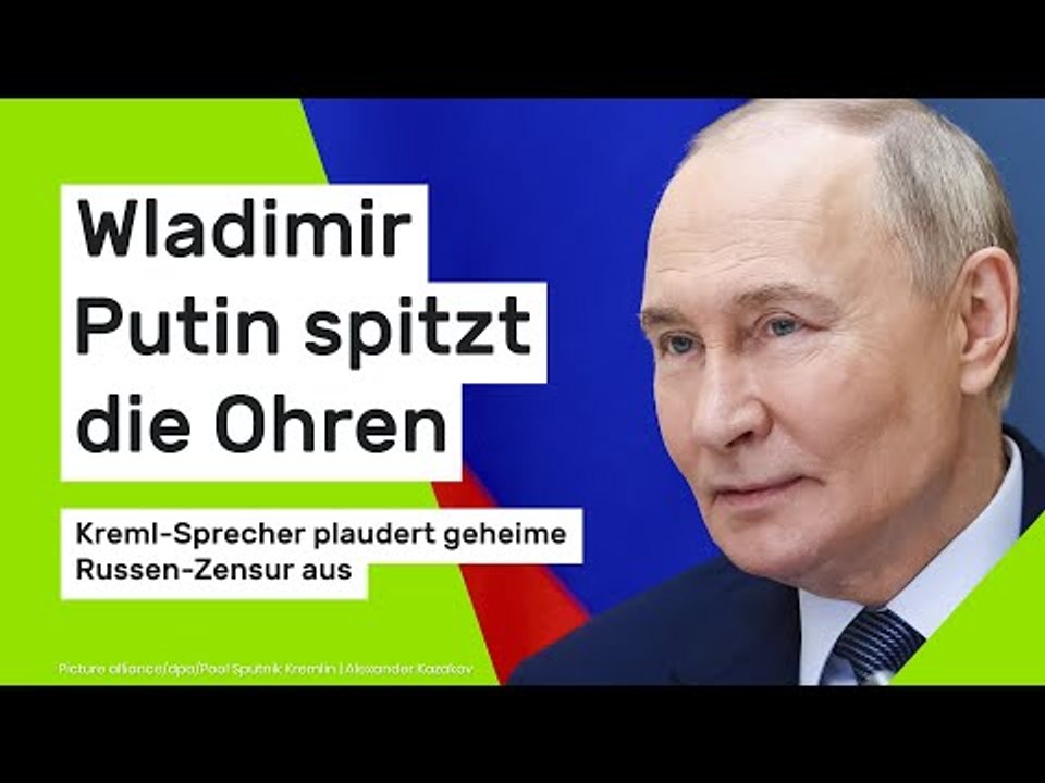 Wladimir Putin: Putin-Insider plaudert geheime Russen-Zensur aus