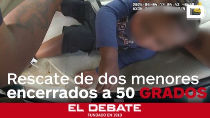 Rescatan a dos niños atrapados en un coche a 50ºC en Georgia