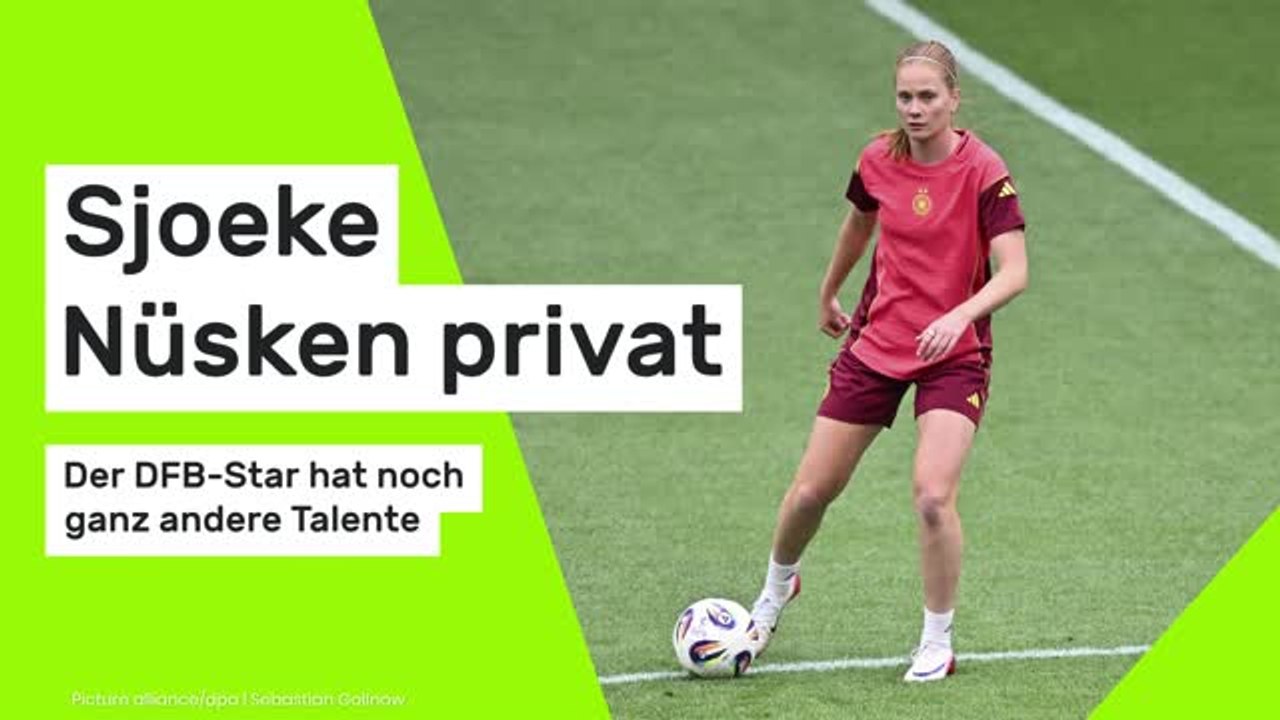 Sjoeke Nüsken privat: Der DFB-Star hat noch ganz andere Talente