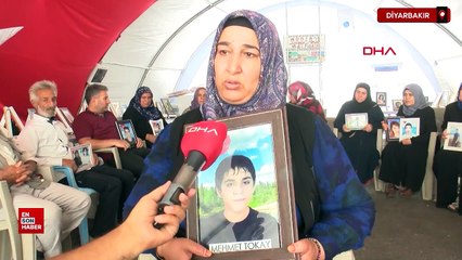 Evlat nöbetindeki anne: Silahların bırakılması, çocuklarımızın bırakılması demek