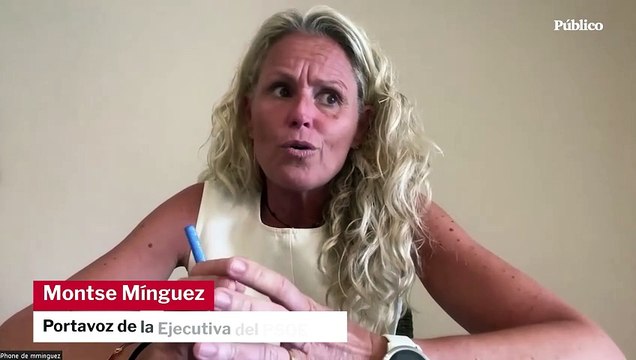 Montse Mínguez: Cada vez que habla Feijóo pierde la oportunidad de ser un político de centro