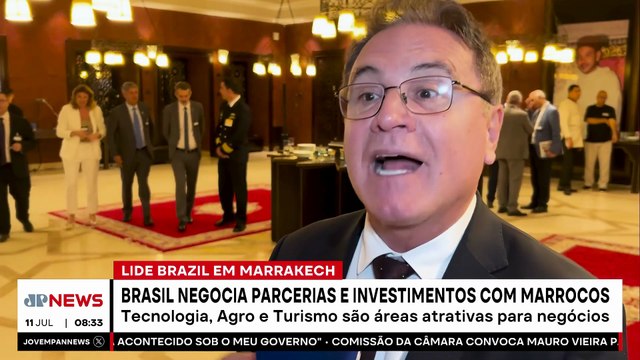 Brasil e Marrocos fortalecem parcerias no Fórum do Lide