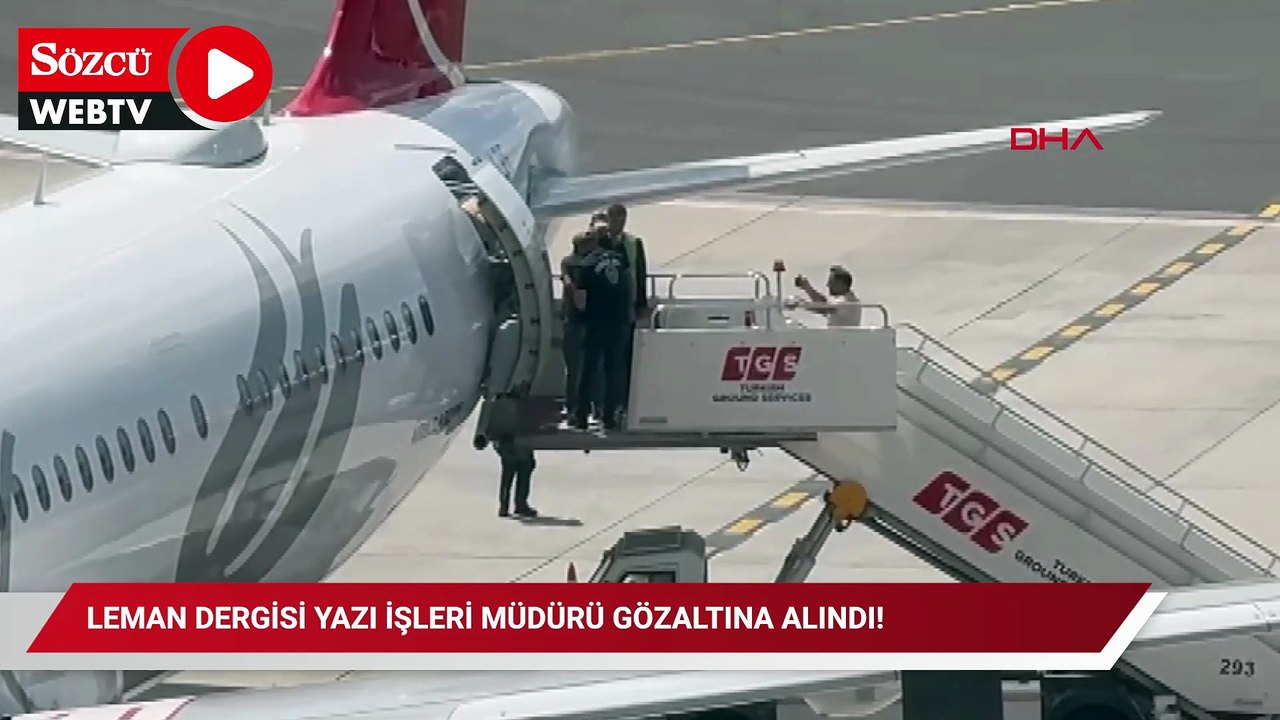 LeMan Dergisi yazı işleri müdürü gözaltına alındı!