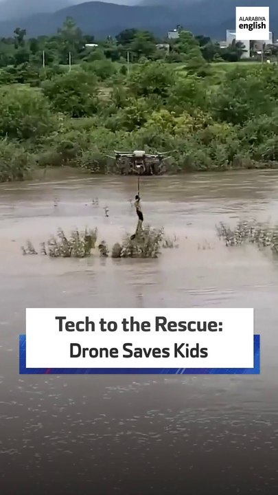 Tech to the Rescue: Drone Saves Kids