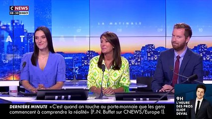Romain Desarbres rend hommage à sa chroniqueuse de la matinale de CNews Shana Loustau, qui "part pour de nouvelles aventures"