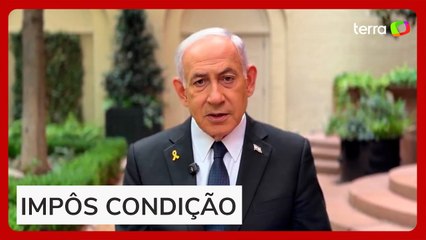 Netanyahu diz estar disposto a negociar cessar-fogo permanente em Gaza