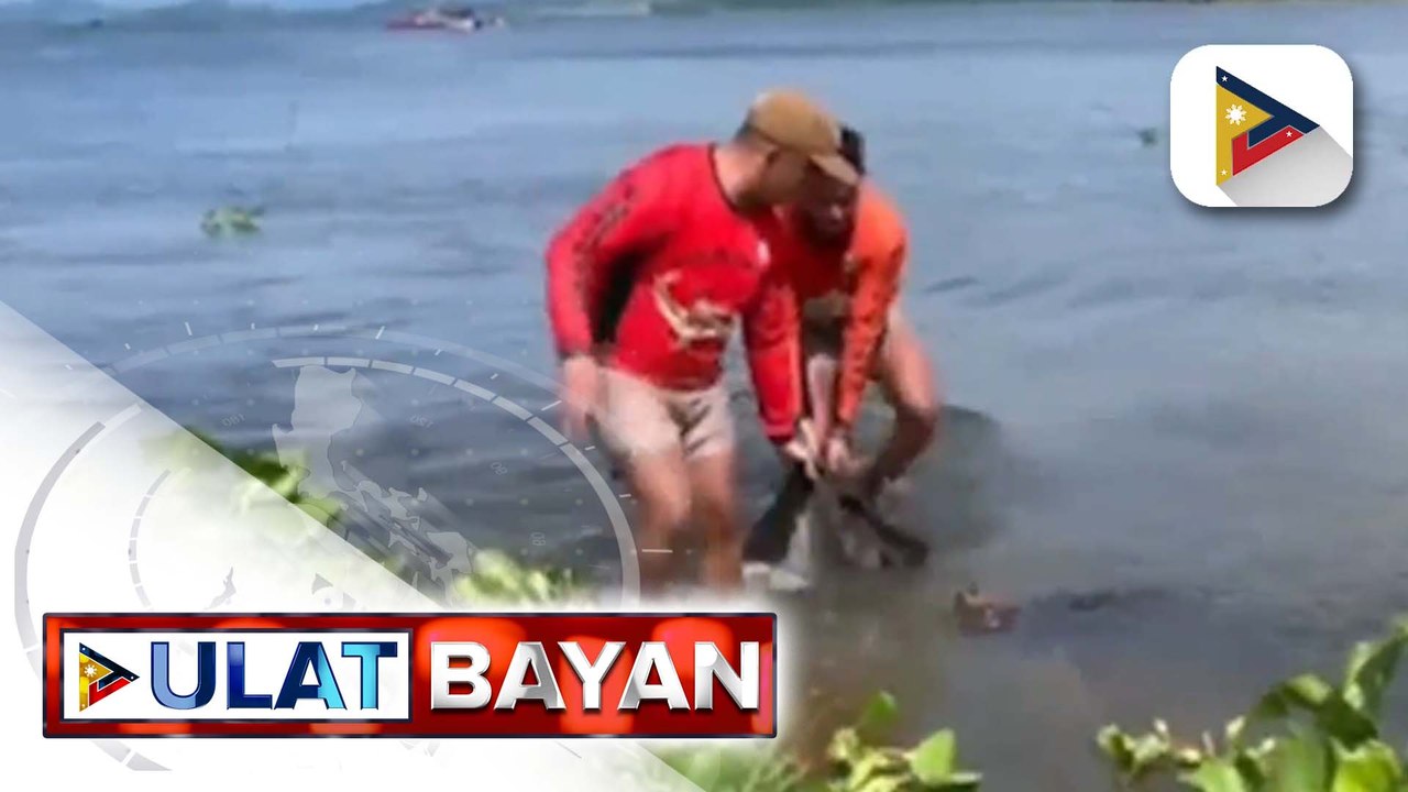 Sakong naglalaman ng hinihinalang mga buto, natagpuan ng PCG sa Taal Lake; mga buto, susuriin kung may kinalaman sa nawawalang mga sabungero