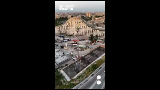 Accanto alle vele abbattute a Scampia si lavora per un eco-quartiere
