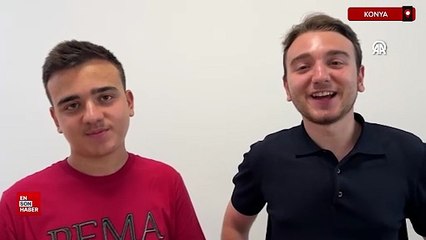 Konya'da YKS birincisi ağabeyini örnek aldı: LGS sınavında tam puan aldı