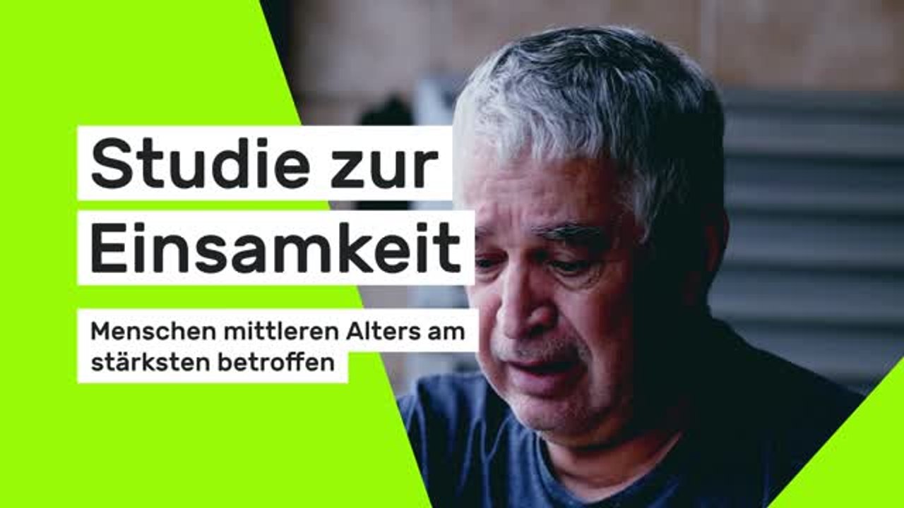 Studie zur Einsamkeit: Menschen mittleren Alters am stärksten betroffen