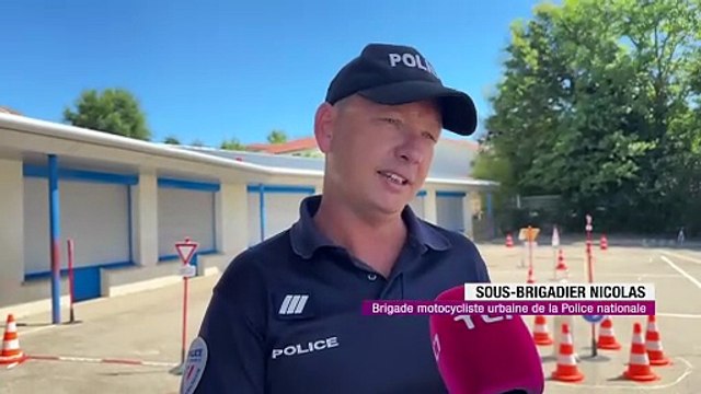 Mobilité Académie : des jeunes sensibilisés à la sécurité routière à vélo