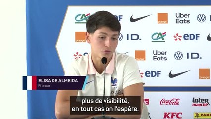 Bleues - De Almeida salue la diffusion sur France 2 :  "Une très bonne nouvelle pour le foot féminin"