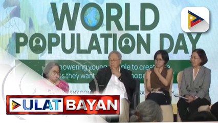 World Population Day, ipinagdiwang ngayong araw