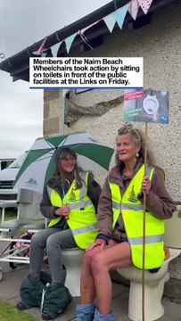 Campaigners Protest at Lack of Fully Accessible Toilets in Nairn