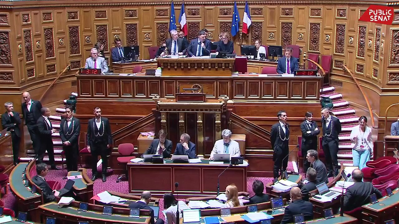 Les sénateurs adoptent en 2e lecture la réforme de l'audiovisuel public, par 194 voix contre 113, au terme de débats écourtés grâce à l'arme constitutionnelle du "vote bloqué"