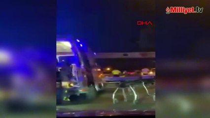 Ölüm onları lunapark dönüşünde yakaladı! Kaldırımda yürüyen baba ve oğluna otomobil çarptı