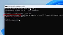 Fix: "Python was not found; run without arguments…" Error on Windows 11/10/8/7 ✔️