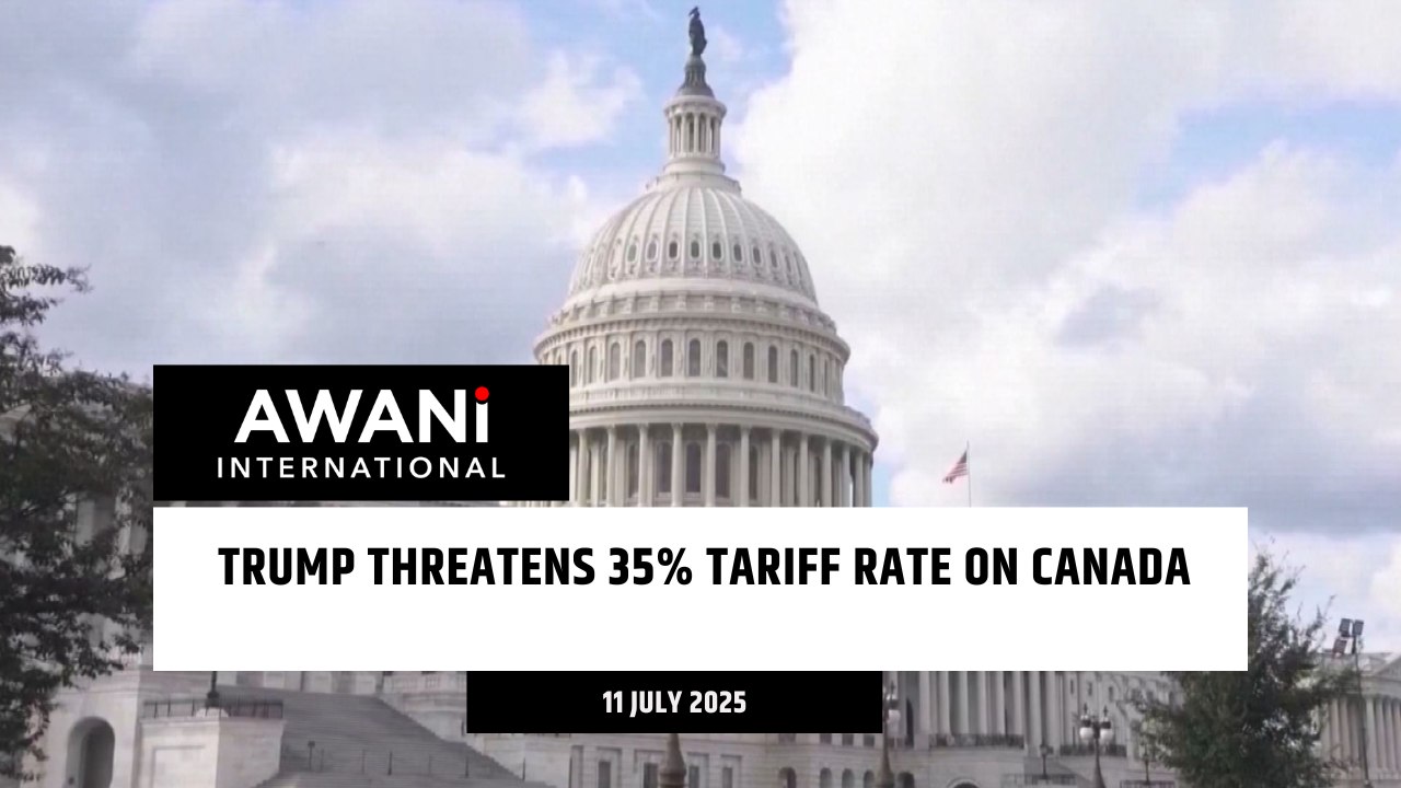 Trump threatens 35% tariff rate on Canada