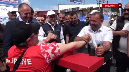 Erzurum'da sanayide usta, kalfa ve çıraklar bileklerini konuşturdu