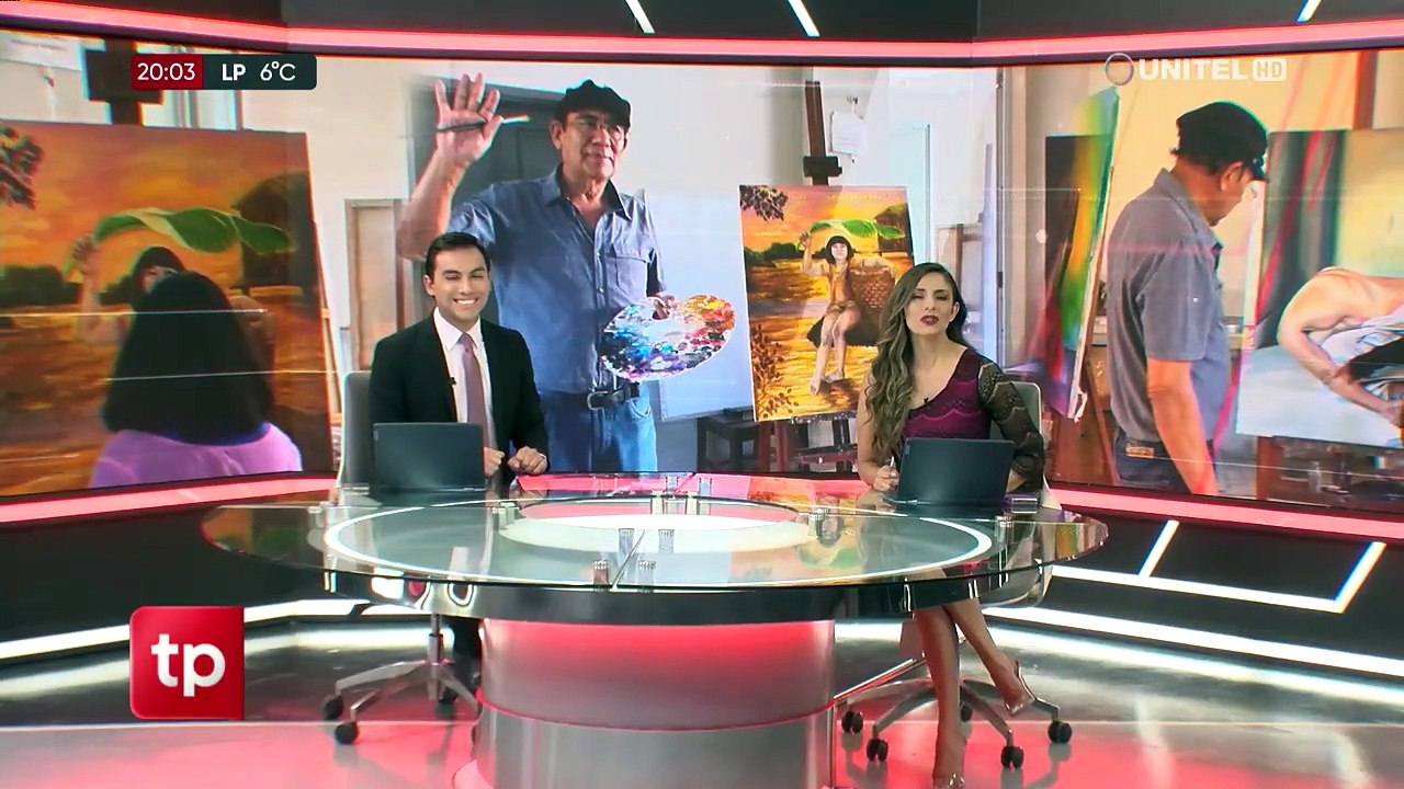 Remy Daza, un referente del arte y la pintura en Bolivia que ha dejado su huella también en el exterior