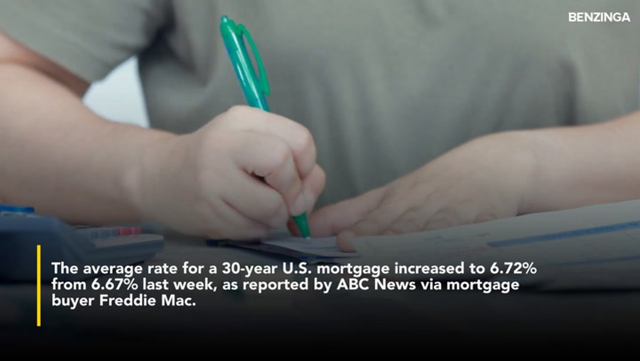 Mortgage Rates Inch Up To 6.72% After 5 Weeks Of Decline, But Experts See Stability Ahead