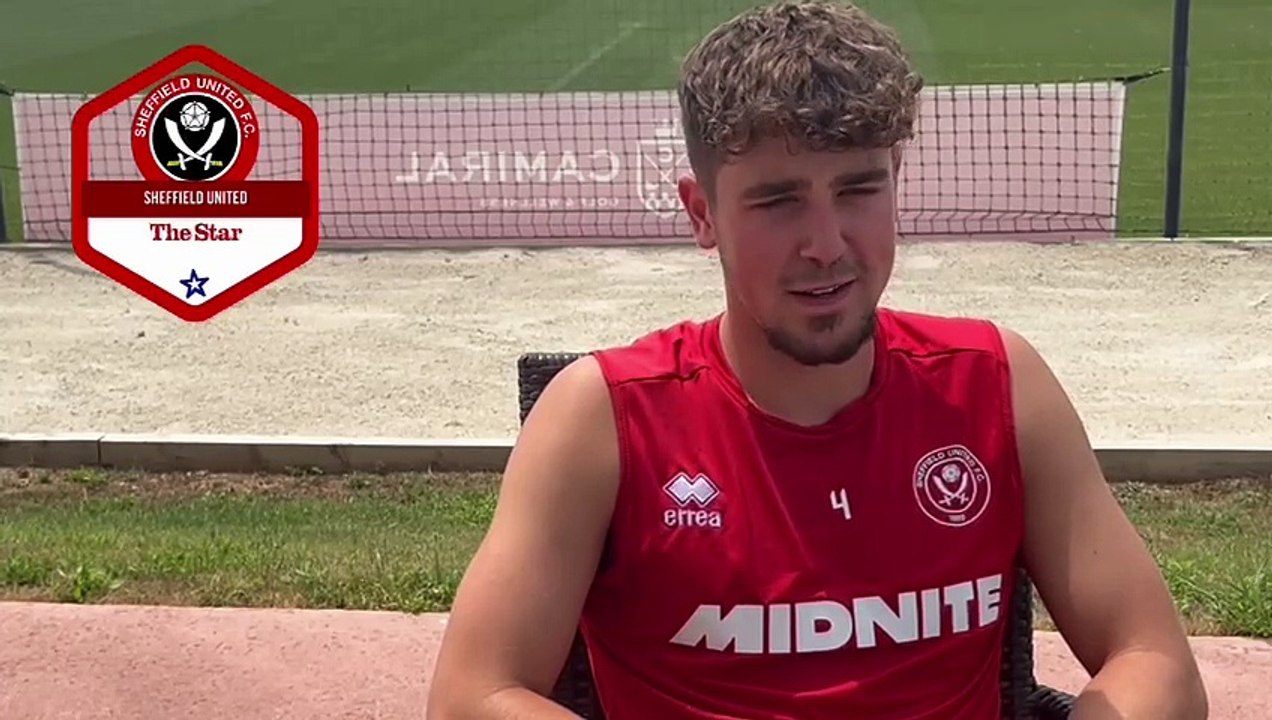 Oliver Arblaster speaks to The Star from Sheffield United's training camp in Spain