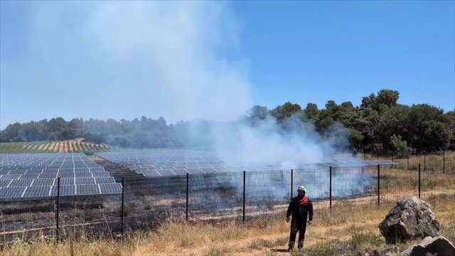 Un incendie maîtrisé dans un parc photovoltaïque de Brignoles, à proximité immédiate de la propriété de George Clooney