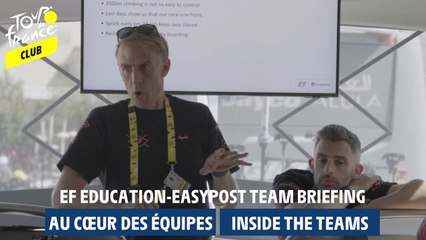 Inside Teams  -  EF Education-EasyPost team briefing