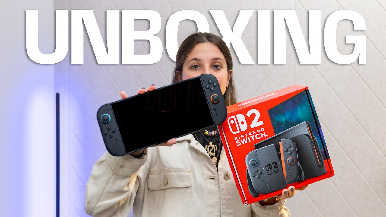 📦 ¡Nintendo Switch 2 Unboxing! Qué pasada de consola