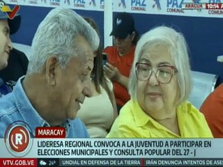 Aragua | Gobernadora Sánchez invitó a la juventud a participar en los próximos comicios del 27-J