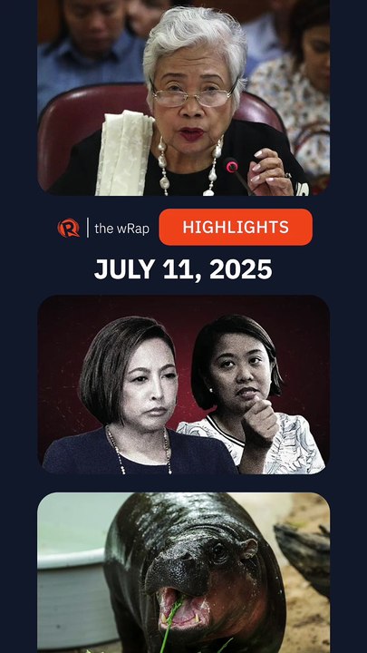 Today’s headlines: DepEd laptops, Abby and Nancy Binay, Moo Deng | The wRap | July 11, 2025