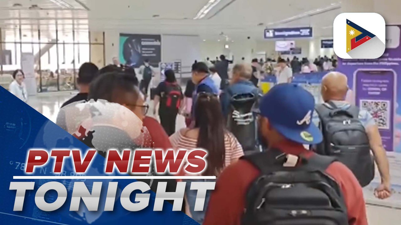 17 Filipino seafarers from MV Magic Seas arrived at NAIA Terminal 1