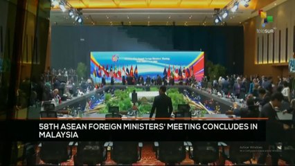 FTS 10:30 11-07: 58th ASEAN FM's meeting concludes in Malaysia