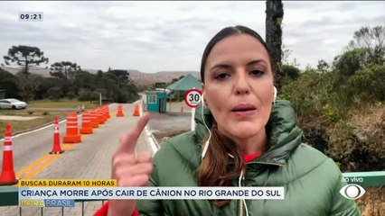 RS: Cânion Fortaleza é fechado nesta sexta (11) após morte de criança