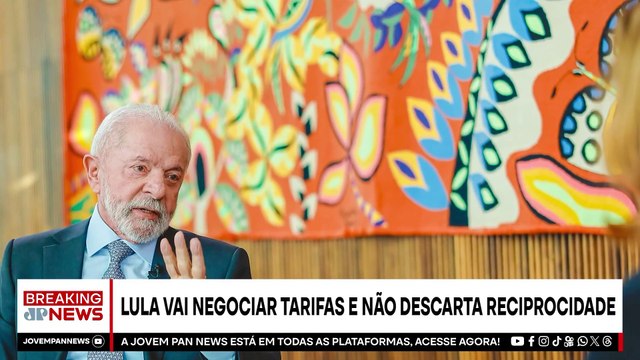 Lula diz que vai negociar tarifas com Trump | BREAKING NEWS