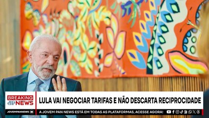 Lula diz que vai negociar tarifas com Trump | BREAKING NEWS