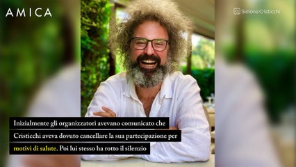 Simone Cristicchi annulla i concerti: «Ho la paralisi di Bell»