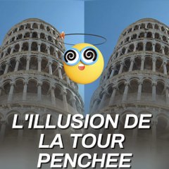 L'illusion de la tour penchée 🏙️😵‍💫