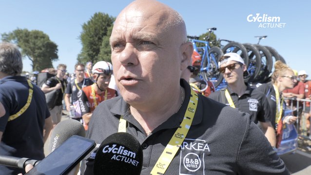 Tour de France 2025 - Emmanuel Hubert : Le plaisir n'empêche pas le sérieux... c'est l'ADN de l'équipe Arkéa-B&B Hôtels