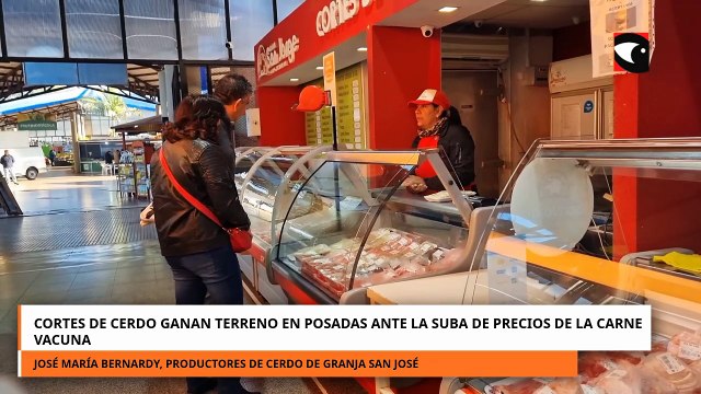 Cortes de cerdo ganan terreno en Posadas ante la suba de precios de la carne vacuna