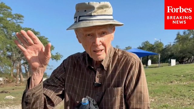 91 Year-Old Kerrville Resident Helps Clean Up After Devastating Floods In Texas