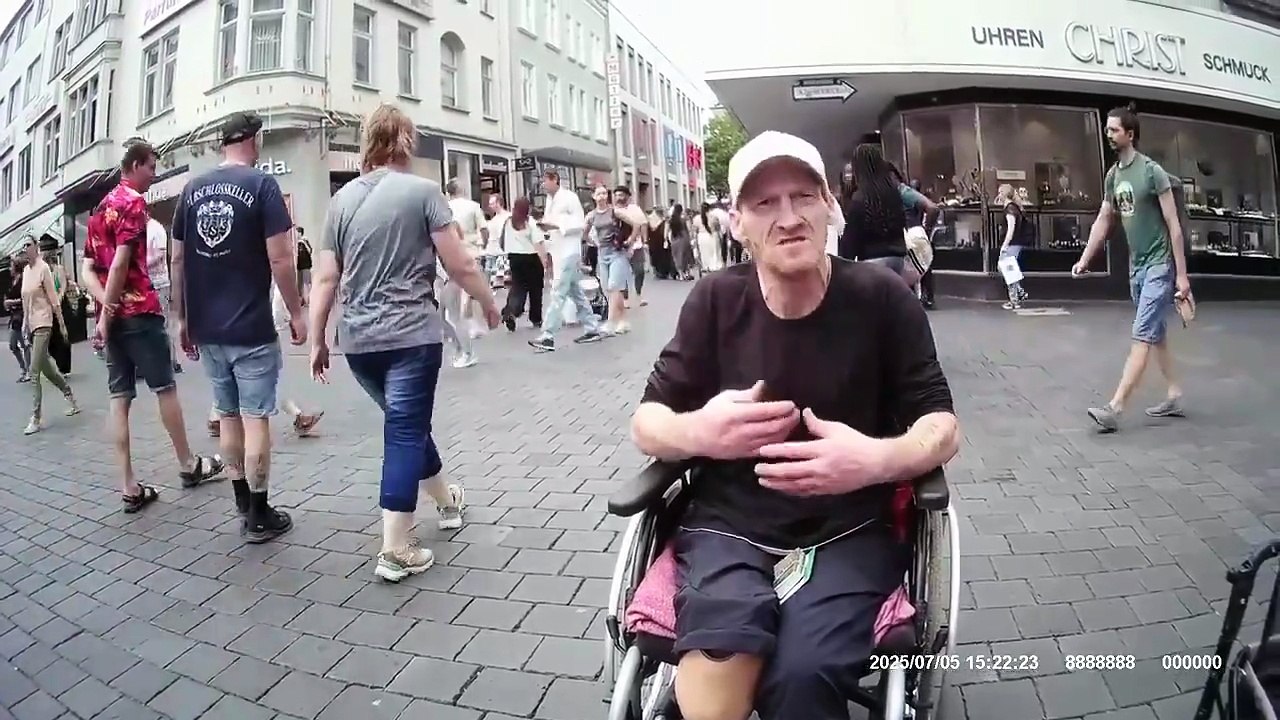 Szene: Axel auf dem Weg zum HERRN