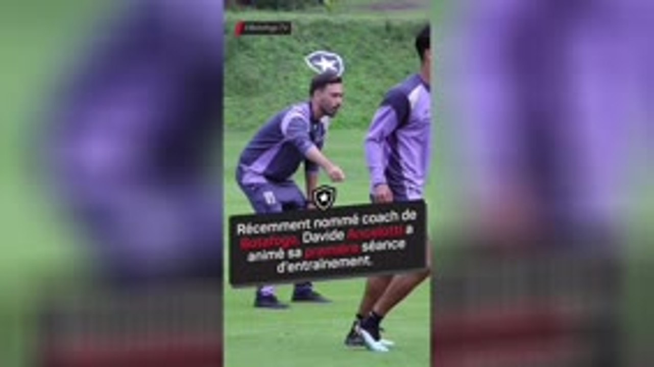 Botafogo - Davide Ancelotti a animé sa première séance d'entraînement