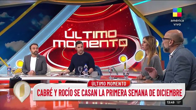 Se conoció la fecha y lugar del casamiento de Nicolás Cabré y Rocío Pardo