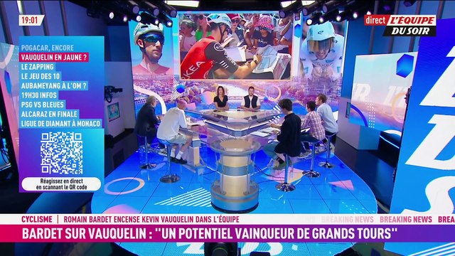 Vauquelin, potentiel vainqueur d'un Grand Tour un jour ? - Cyclisme - Tour de France