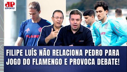 "É INFORMAÇÃO IMPORTANTE DE AGORA! O PEDRO ESTÁ..." DECISÃO SURPREENDENTE de Filipe Luís no Flamengo