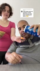 Je teste  le mélange melon, sel et poivre 😲 #couple #Couplegoals #melon #fruits #degustation