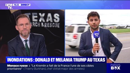 Inondations mortelles : Donald et Melania Trump attendus au Texas - 11/07